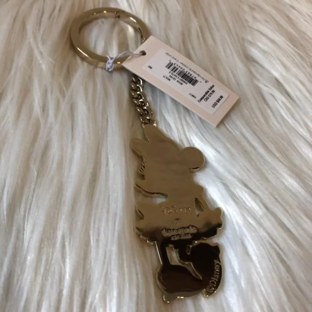 Disney x Kate Spade Minnie Mouse Keychain